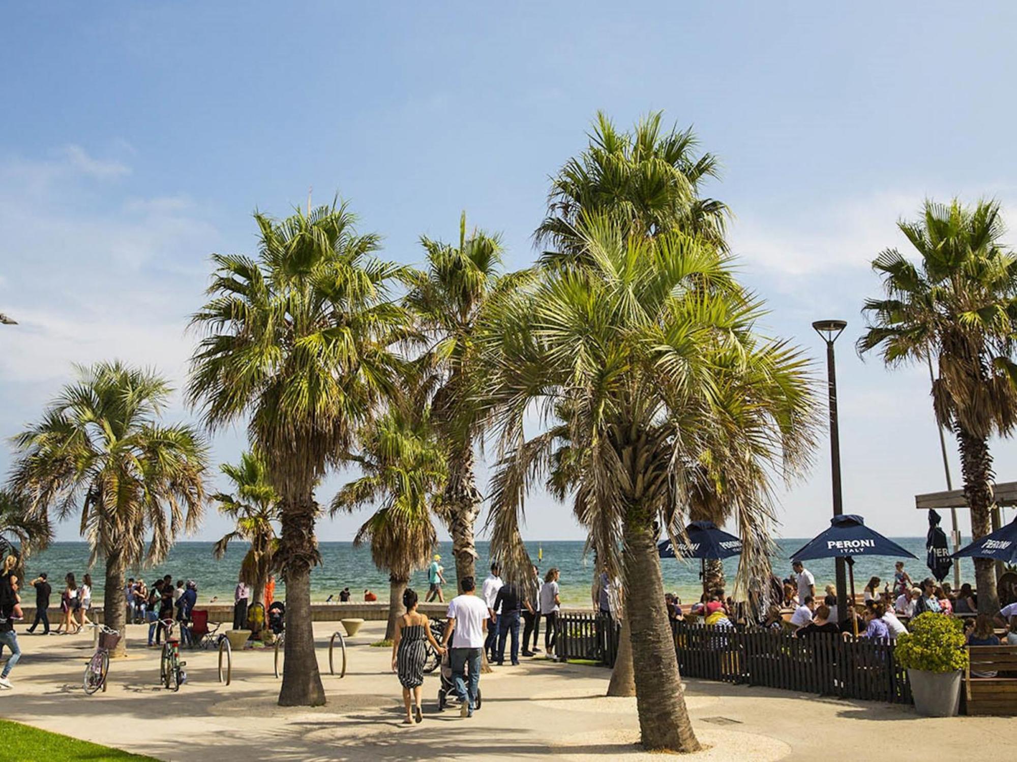Bright Coastal In St Kilda Area Apartment *